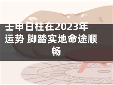 壬申日柱在2023年运势 脚踏实地命途顺畅