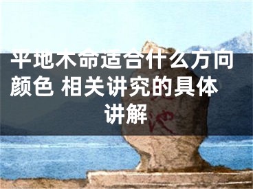 平地木命适合什么方向颜色 相关讲究的具体讲解