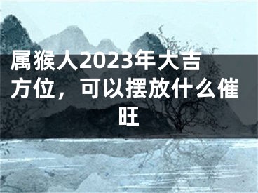 属猴人2023年大吉方位，可以摆放什么催旺