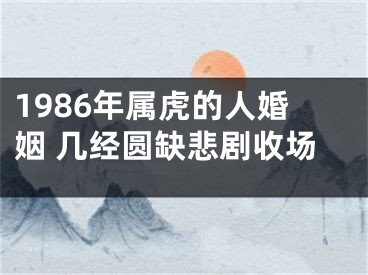 1986年属虎的人婚姻 几经圆缺悲剧收场