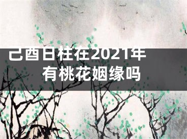 己酉日柱在2021年有桃花姻缘吗