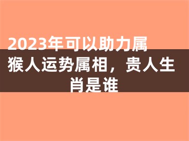 2023年可以助力属猴人运势属相，贵人生肖是谁