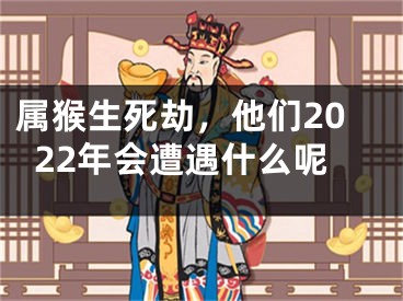 属猴生死劫，他们2022年会遭遇什么呢