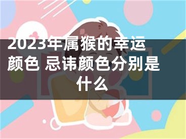 2023年属猴的幸运颜色 忌讳颜色分别是什么