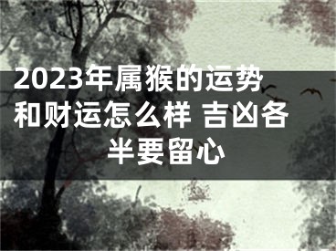 2023年属猴的运势和财运怎么样 吉凶各半要留心