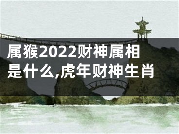 属猴2022财神属相是什么,虎年财神生肖