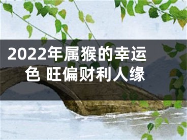 2022年属猴的幸运色 旺偏财利人缘