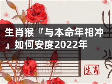 生肖猴『与本命年相冲』如何安度2022年