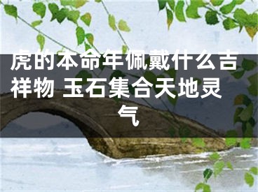 虎的本命年佩戴什么吉祥物 玉石集合天地灵气