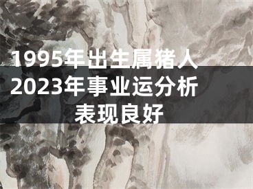 1995年出生属猪人2023年事业运分析 表现良好