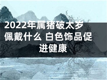 2022年属猪破太岁佩戴什么 白色饰品促进健康