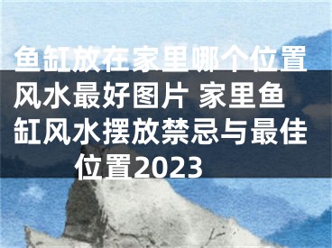 鱼缸放在家里哪个位置风水最好图片 家里鱼缸风水摆放禁忌与最佳位置2023