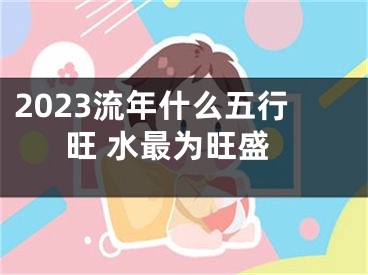 2023流年什么五行旺 水最为旺盛