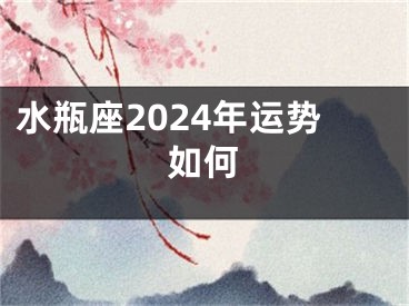 水瓶座2024年运势如何