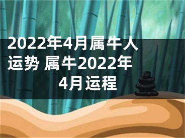 2022年4月属牛人运势 属牛2022年4月运程