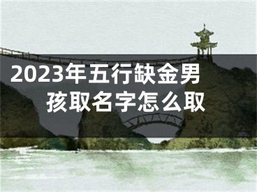 2023年五行缺金男孩取名字怎么取