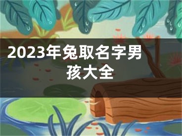 2023年兔取名字男孩大全