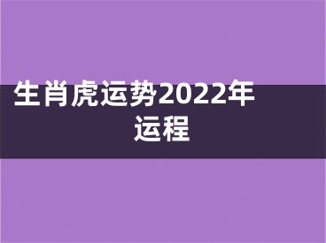 生肖虎运势2022年运程